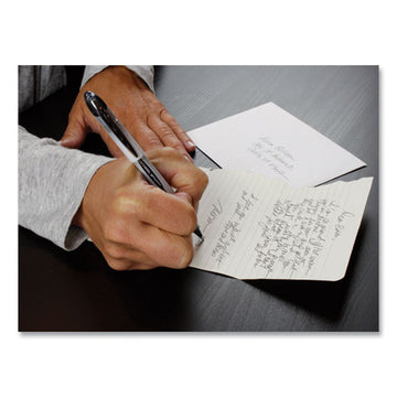 uni-ball® Vision Elite Roller Ball Pen, Stick, Bold 0.8 Mm, Black Ink, White-black Barrel freeshipping - TVN Wholesale